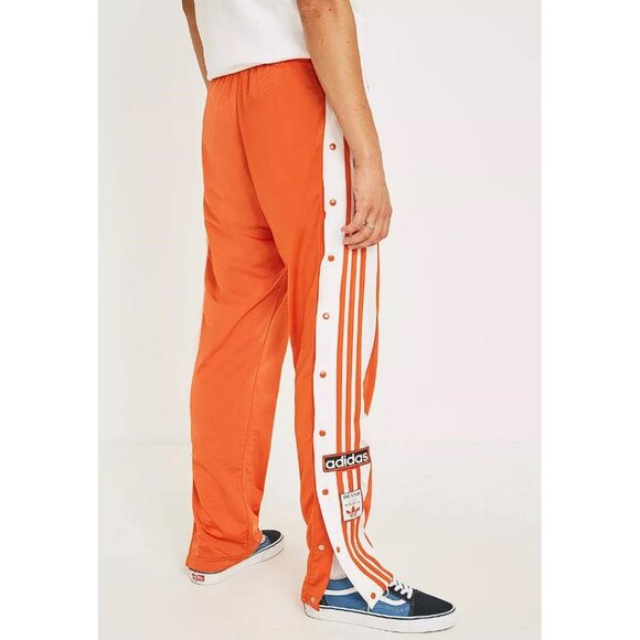 ADIDAS Men's Adibreak Track Pants Size XS In Orange - Picture 2 of 14